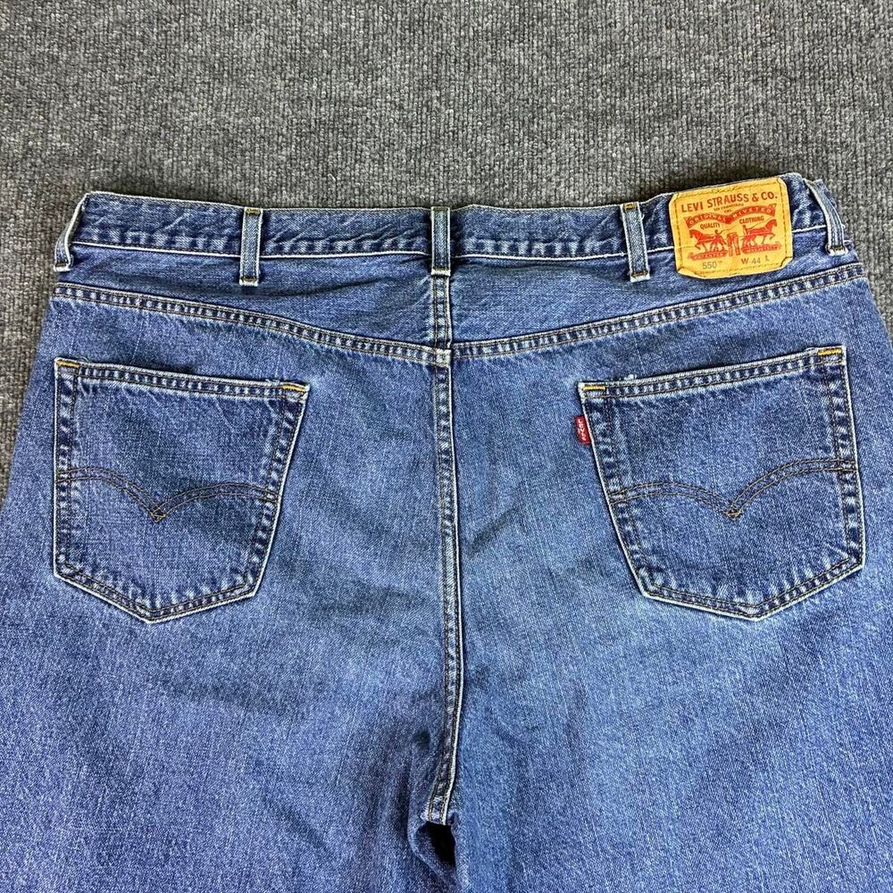 Levi’s 550 Relaxed Fit Denim Shorts Mens 44 Blue Jean Shorts Jorts